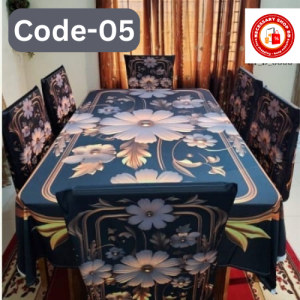 3D Printed Dining Table And Chair Cover Set-05