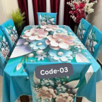 3D Printed Dining Table And Chair Cover Set-03