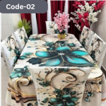 3D Printed Dining Table And Chair Cover Set -2