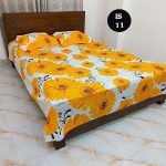 বালিশের কাভার সহ বিছানার চাদর -11