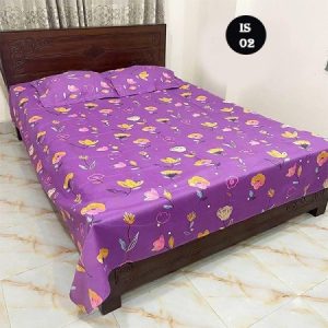 বালিশের কাভার সহ বিছানার চাদর- O2