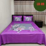 ১০০% কটন প্যানেল বেডশীট -09