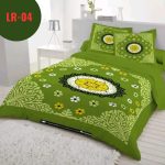 ১০০% কটন প্যানেল বেডশীট -04